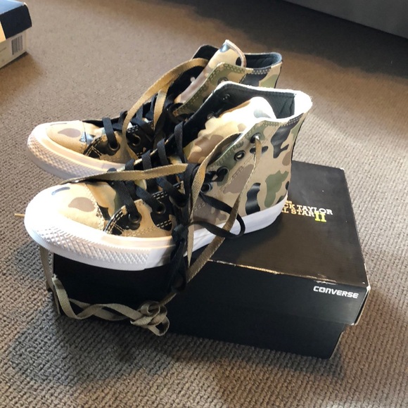 BNWTNBX CONVERSE CTAS II HI SANDYSANDYCHOCOLATE🔥 - Picture 3 of 6